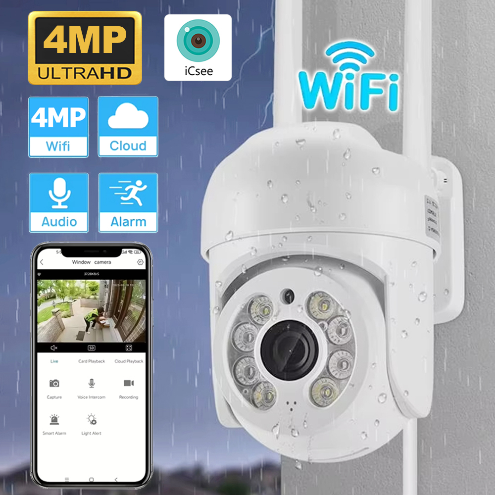 Smart Home Windows App - Kamera bezpieczeństwa ICsee 4MP Wireless PTZ