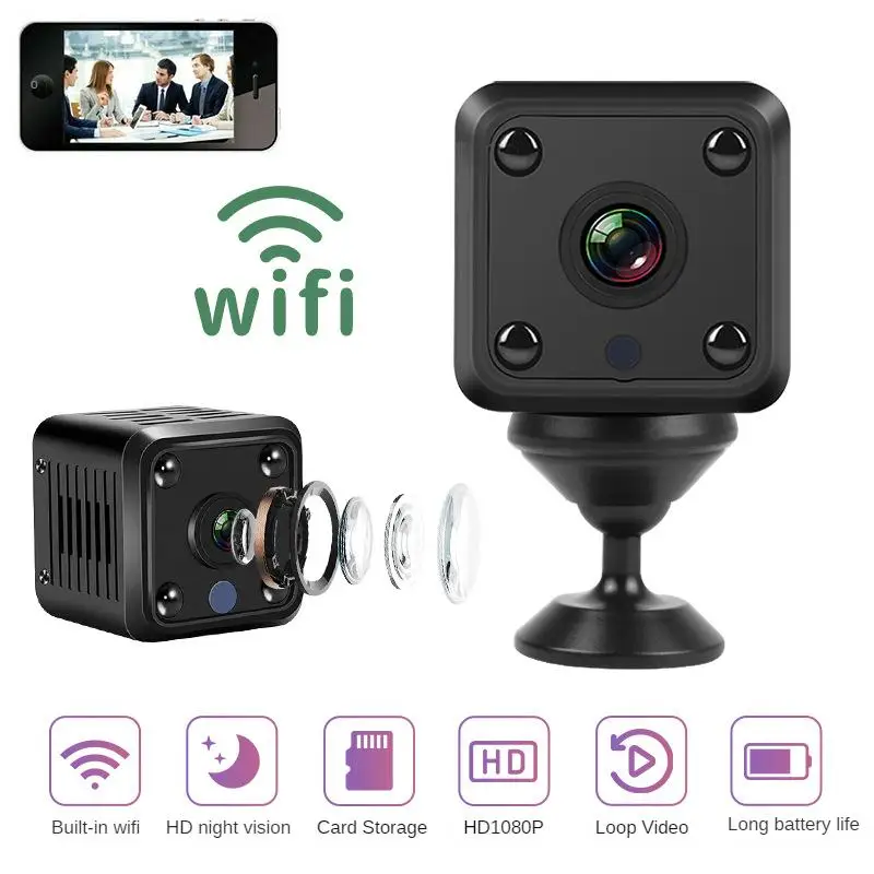 Smart Home Battery Camera Ezviz - X6 Mini kamera IP WiFi kamera