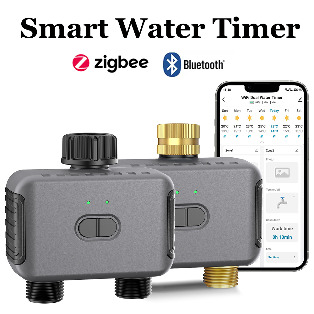 Smart Home System - Inteligentny programator nawadniania Tuya Zigbee/BT, automatyczny