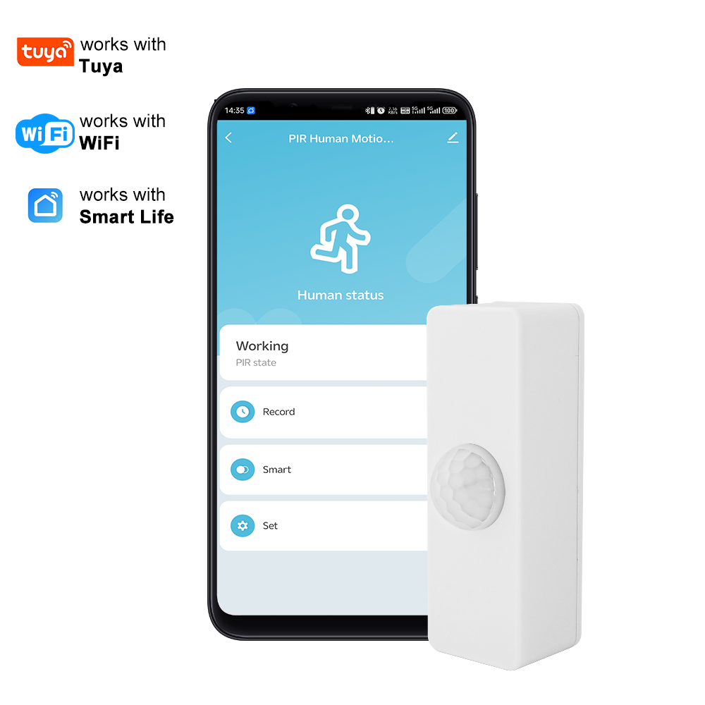 Smart Home Retrofit - Czujnik ruchu PIR Tuya Smart, inteligentny