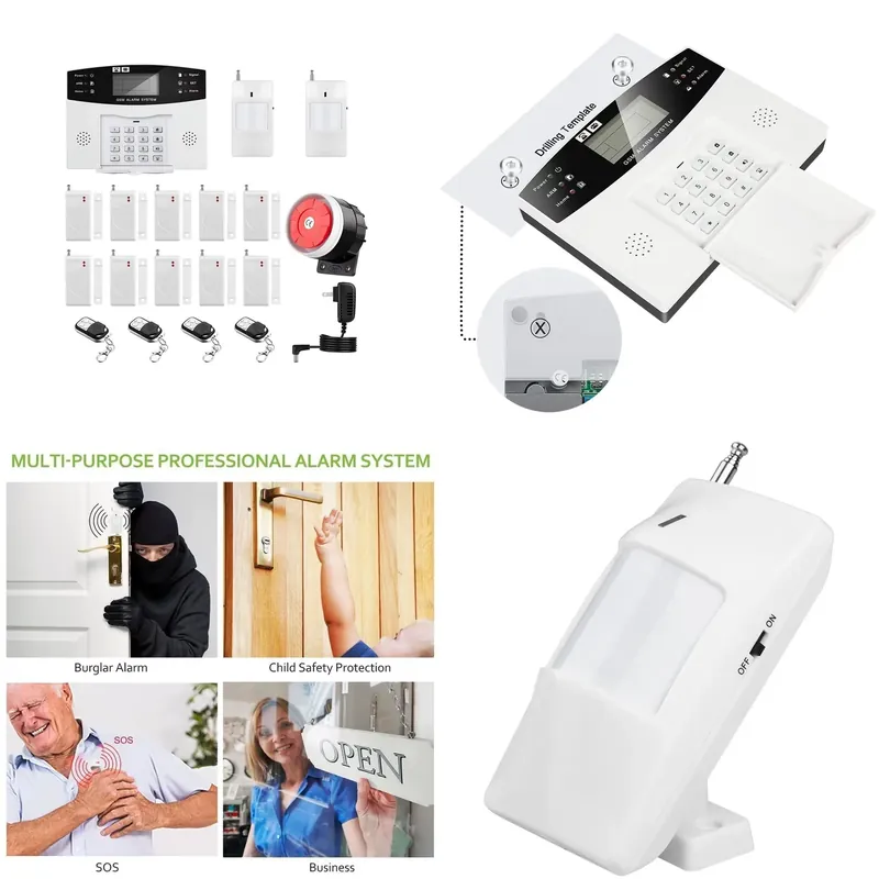 Smart Home System - Zestaw alarmowy do domu z automatycznym