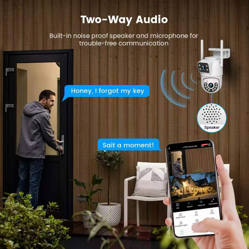 Smart Home Windows App - Kamera IP Dome PTZ bezprzewodowa 4MP