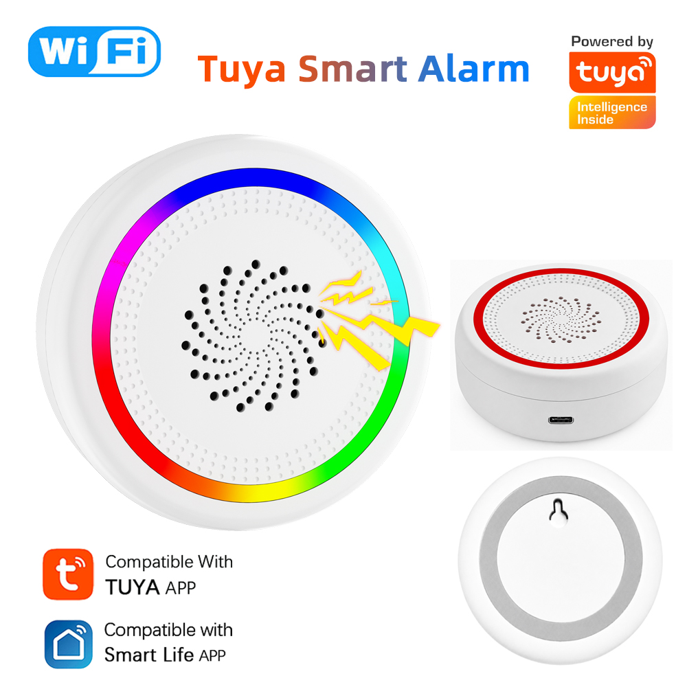 Smart Home Theater - Sirena WiFi Tuya z funkcją inteligentnego