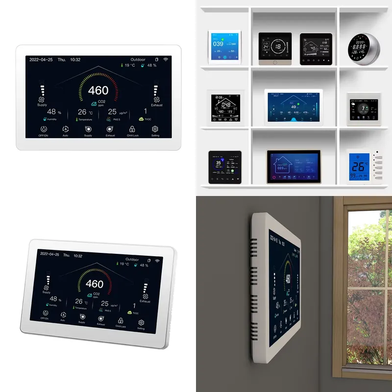 Smart Home System - Sterownik systemu HVAC HRV ERV MVHR,