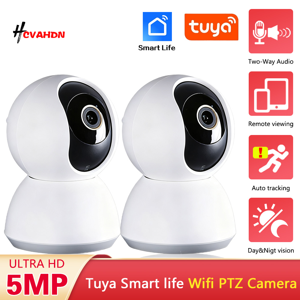 Smart Home Battery Camera Ezviz - Tuya 2-drożna komunikacja audio, 5MP, WiFi,