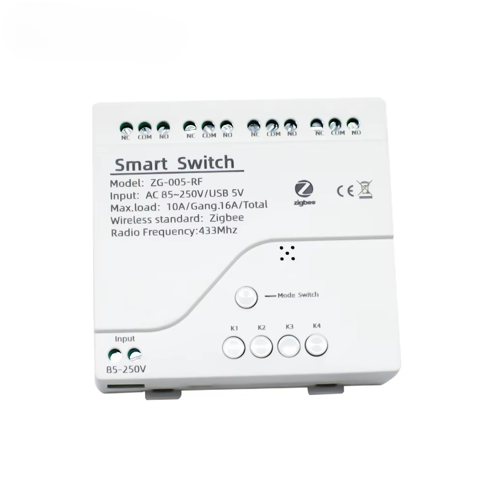 Smart Home System - Moduł przekaźnikowy Tuya 4CH Zigbee USB