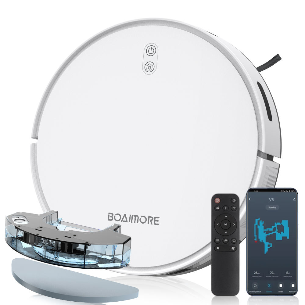 Smart Home Robot - Robot odkurzający z funkcją mopowania, mocą