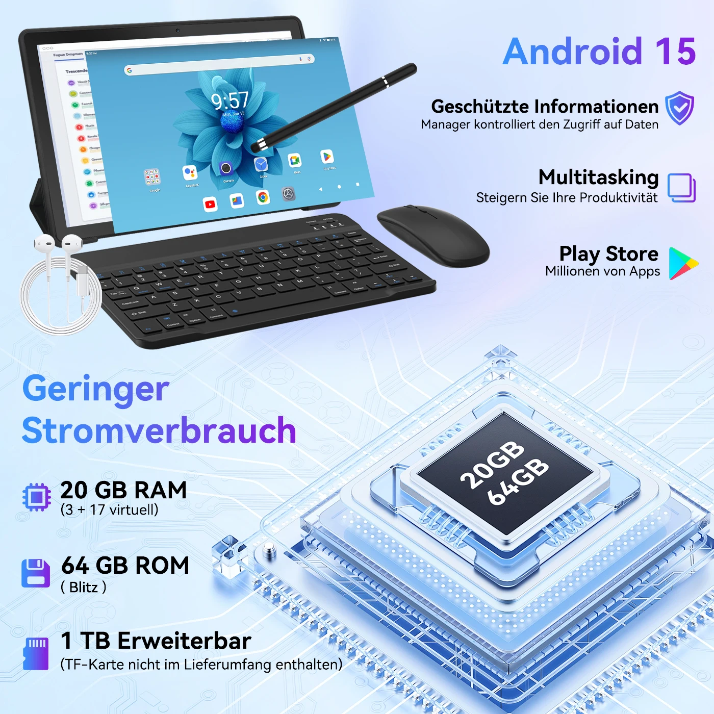 Tablet URAO z Androidem 15, 10 – Smart Home For Pc recenzja i cena