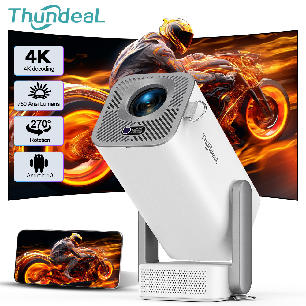 Projektor ThundeaL 4K Android  – Smart Home Retrofit recenzja i cena