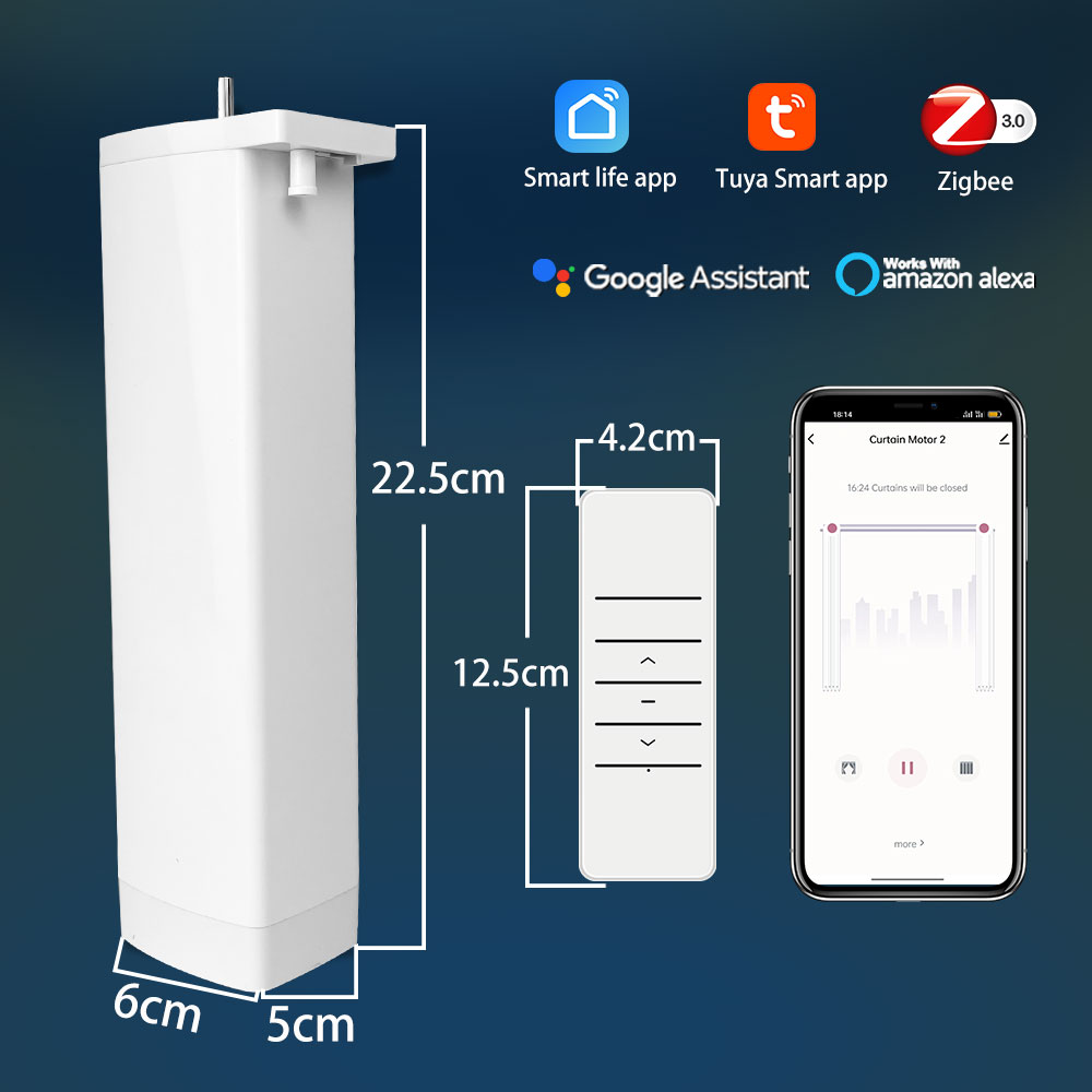 Tuya ZigBee Alexa Smart Curtai – Smart Home Windows App recenzja i cena