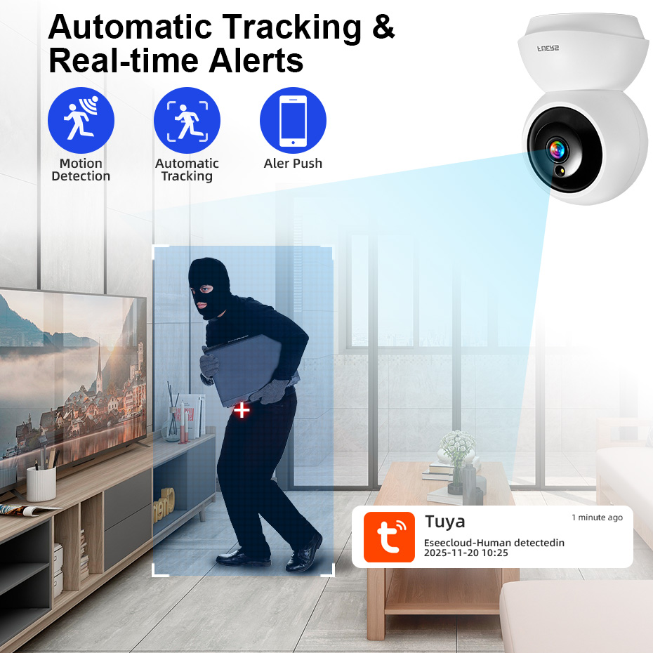 Bezprzewodowa kamera IP Fuers  – Smart Home Windows App recenzja i cena