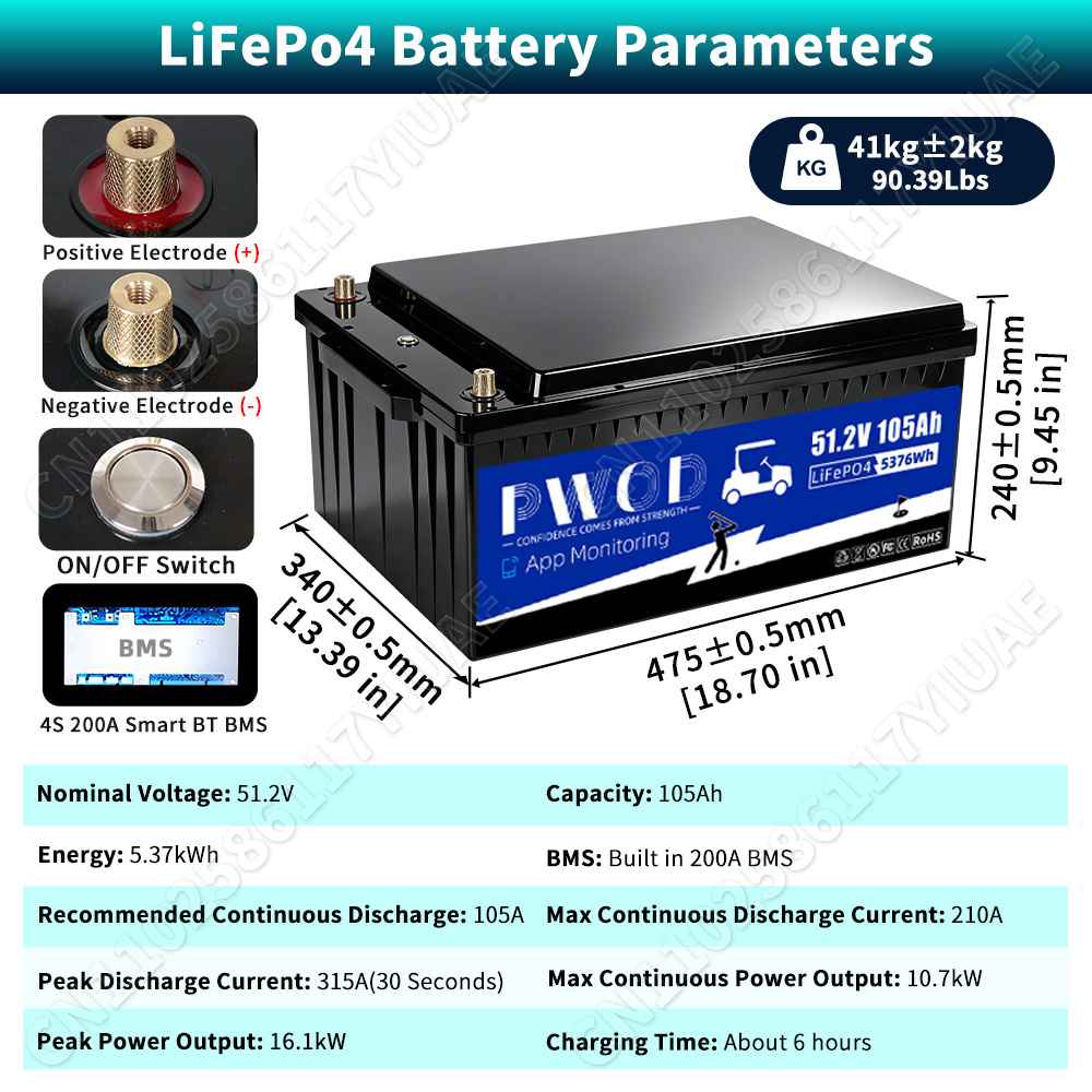 Akumulator Lifepo4 48V 105Ah z – Smart Home Energy App recenzja i cena