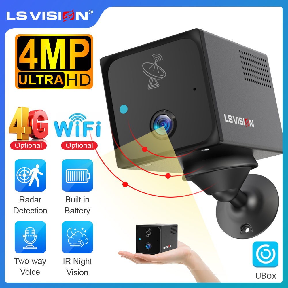 LS VISION 4MP 4G Mini Kamera B – Smart Home Battery Camera Ezviz recenzja i cena