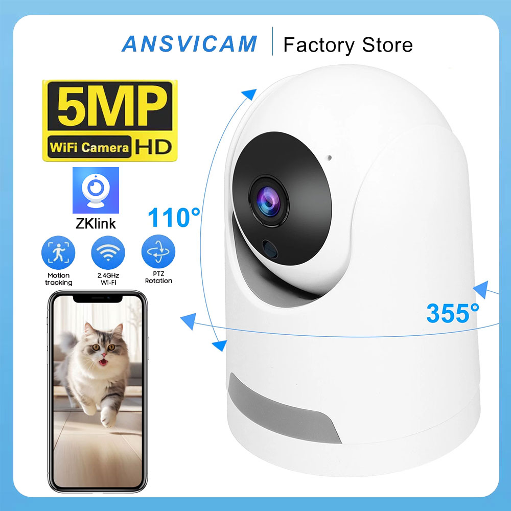ANSVICAM 2K 5MP WiFi Inteligen – Smart Home Windows App recenzja i cena