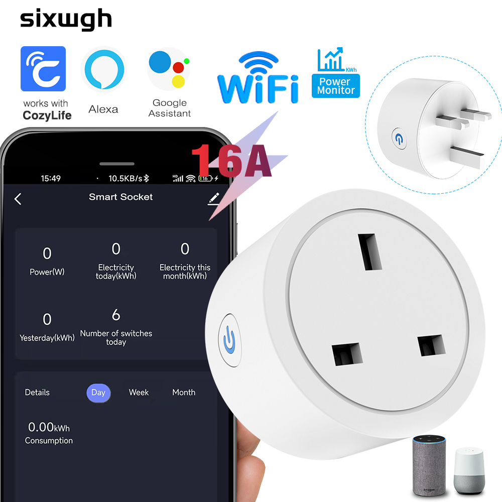 Inteligentne gniazdko WiFi 16A – Smart Home Energy App recenzja i cena