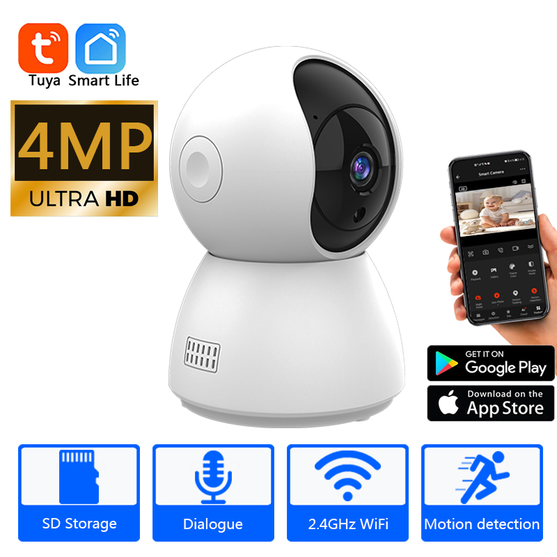 HD 4MP Tuya Smart Mini WiFi ka – Smart Home Battery Camera Ezviz recenzja i cena