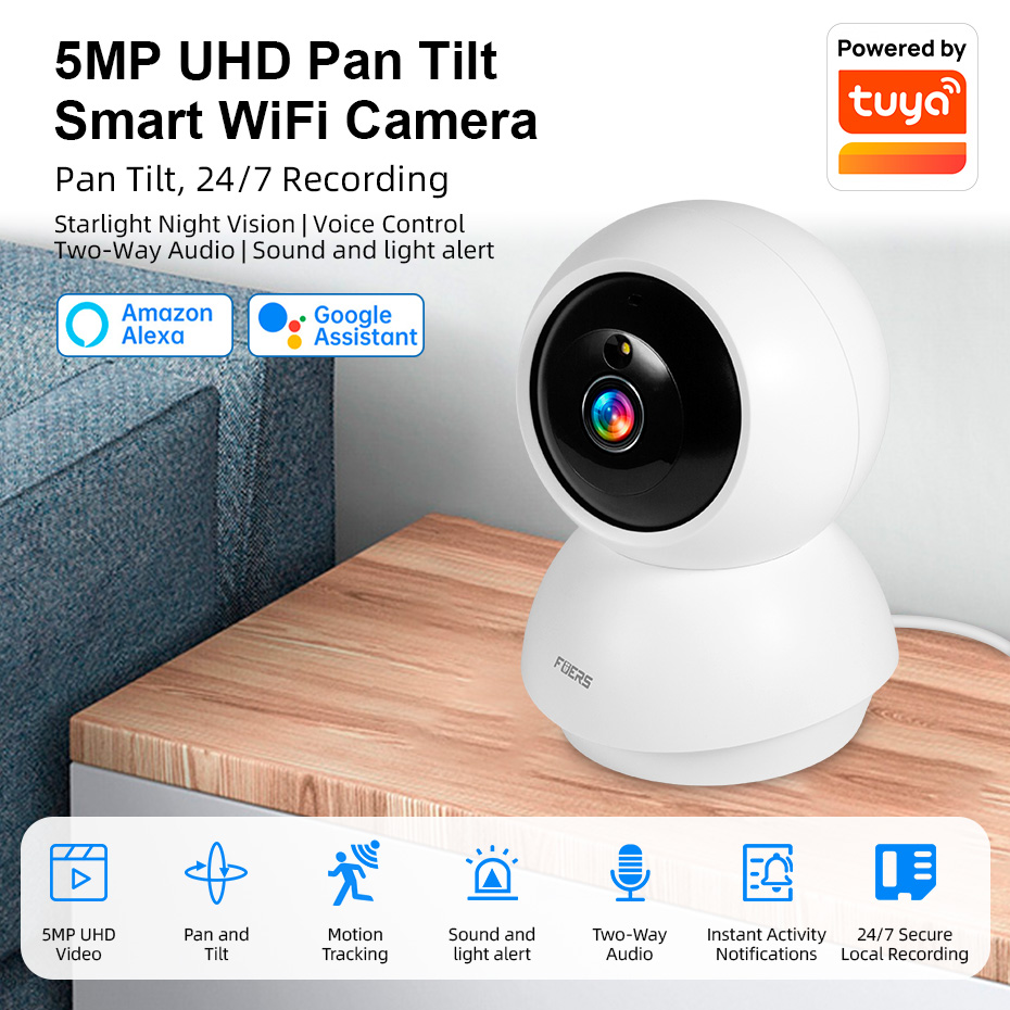 Kamera WiFi Fuers 5MP do użytk – Smart Home Windows App recenzja i cena
