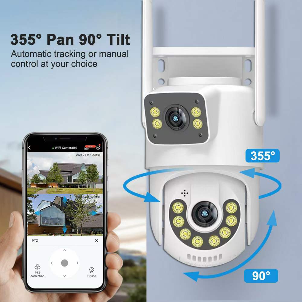 Kamera IP Dome PTZ bezprzewodo – Smart Home Windows App recenzja i cena