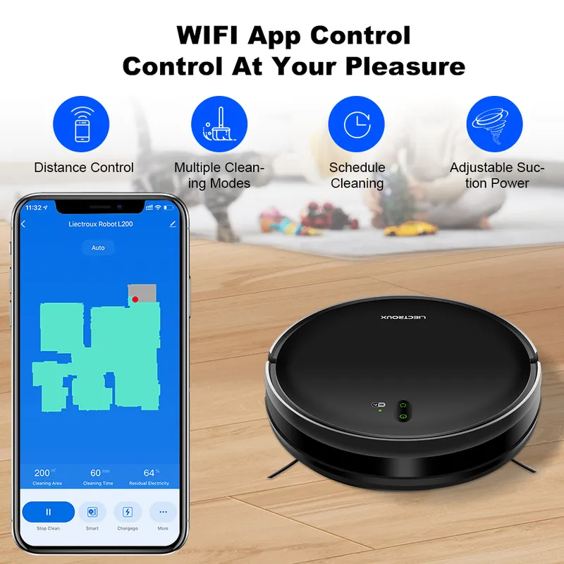 do odkurzacza robotycznego LIE – Vacuum Cleaner Smart Home recenzja i cena