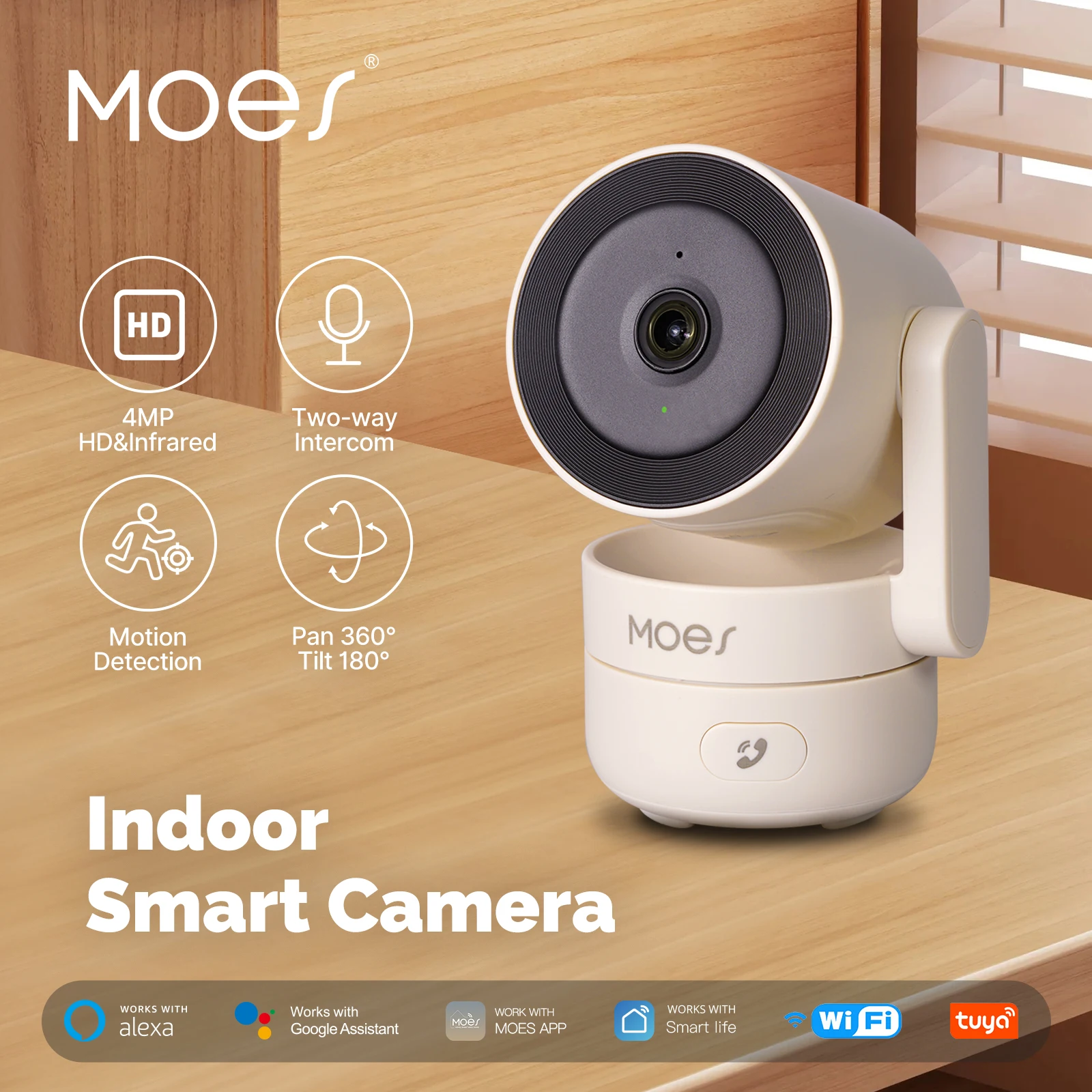 MOESTuya WiFi kryty Pan/Tilt i – Smart Home Imou recenzja i cena
