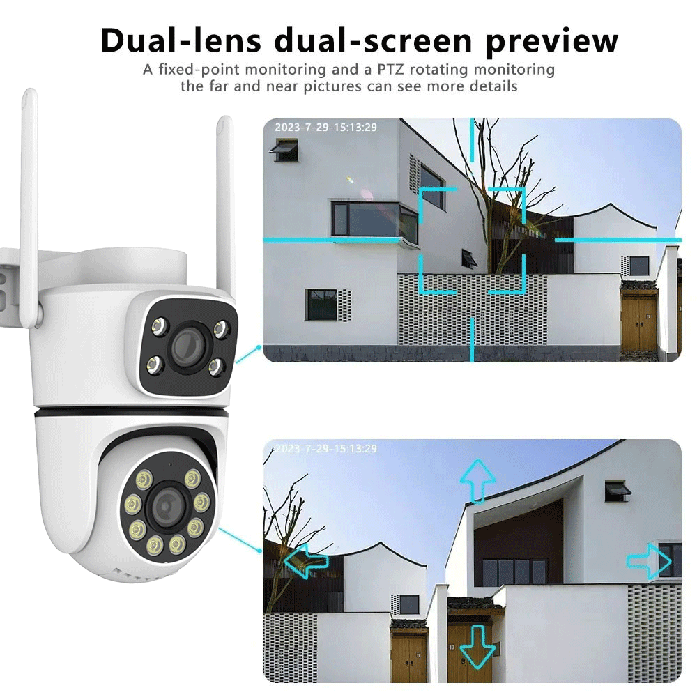 Kamera PTZ 10MP Tuya 5G Wifi 4 – Smart Home Battery Camera Ezviz recenzja i cena
