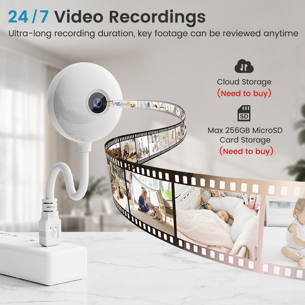 Miniaturowa kamera IP 5MP WiFi – Smart Home Windows App recenzja i cena