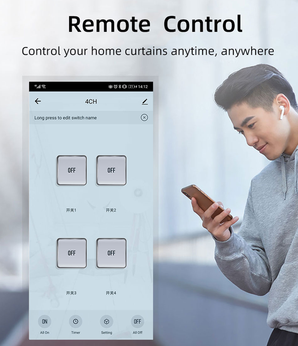 Moduł przekaźnikowy Tuya 4CH Z – Smart Home System recenzja i cena