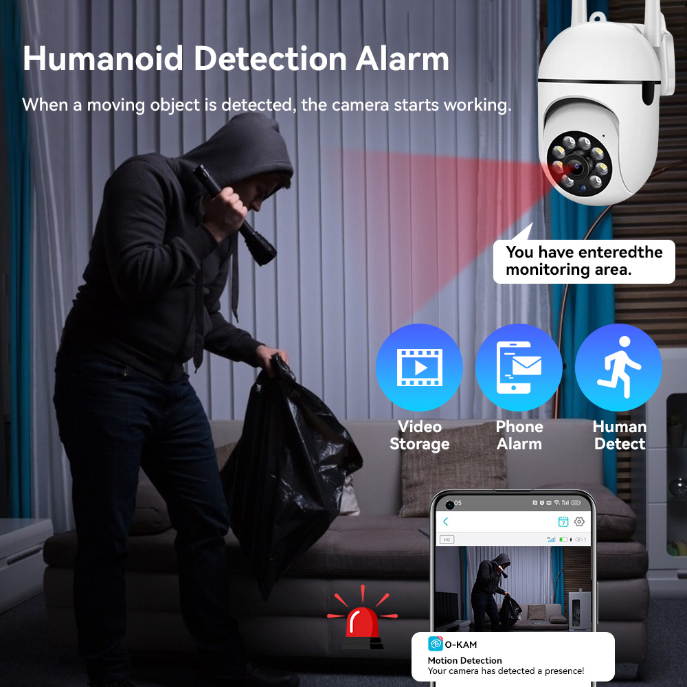 Kamera IP CCTV 8MP 2.4G WiFi z – Smart Home Windows App recenzja i cena