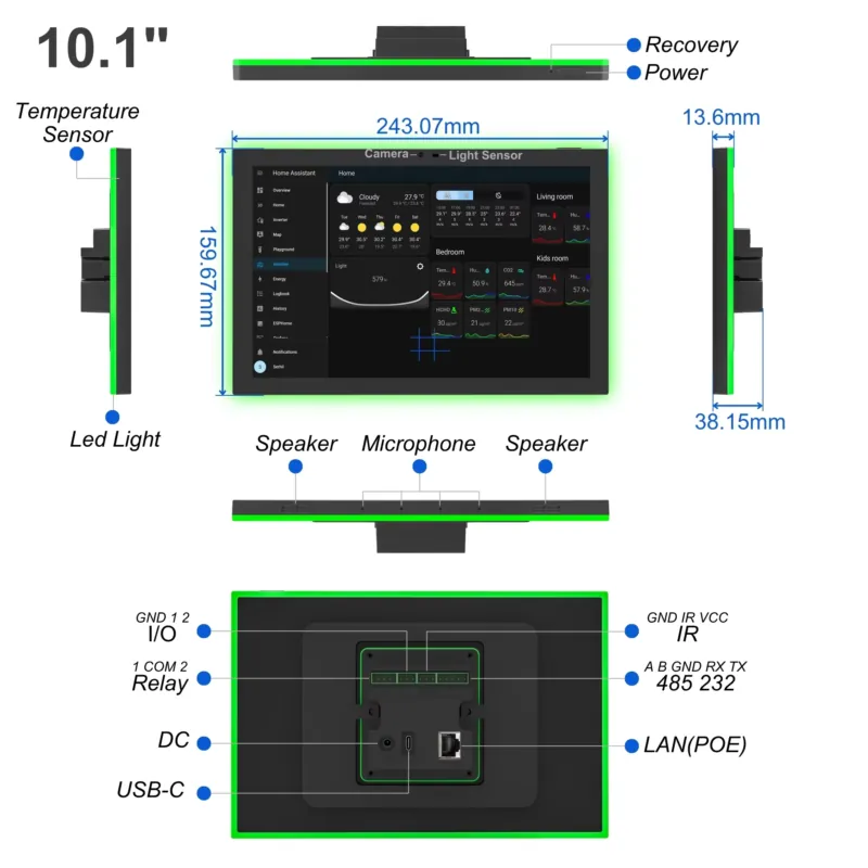 Panel Smart Home Home Assistan – Smart Home System recenzja i cena