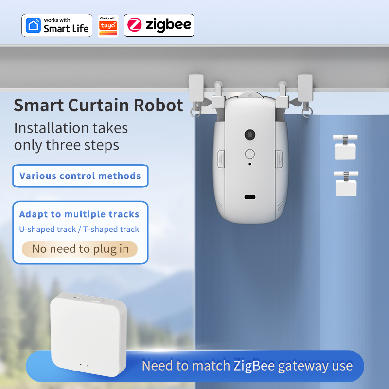 Robot sterujący roletami Zigbe – Smart Home Robot recenzja i cena