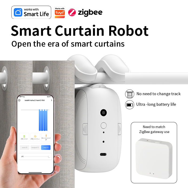 Robot sterujący roletami Zigbe – Smart Home Robot recenzja i cena
