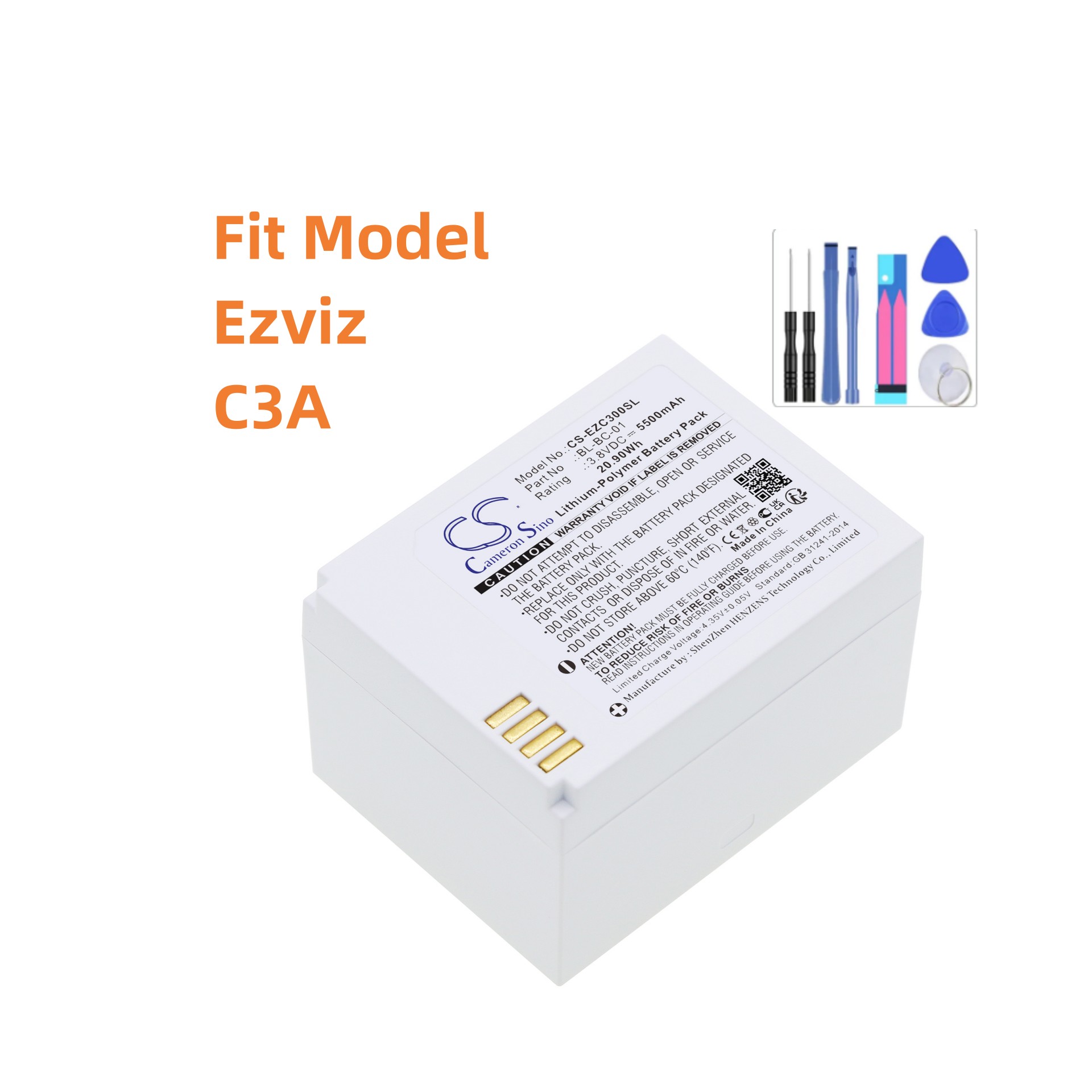 Zamienna bateria do Ezviz: BL- – Smart Home Battery Camera Ezviz recenzja i cena
