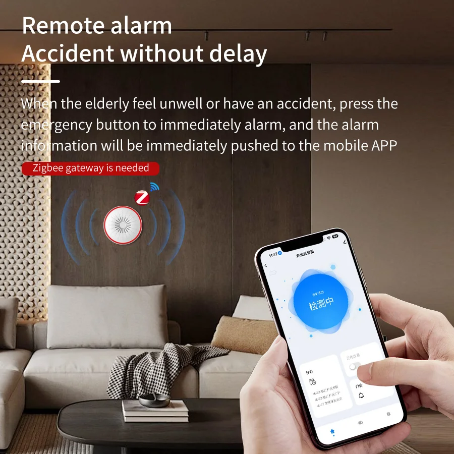 Czujnik syreny alarmowej Tuya  – Smart Home Theater recenzja i cena