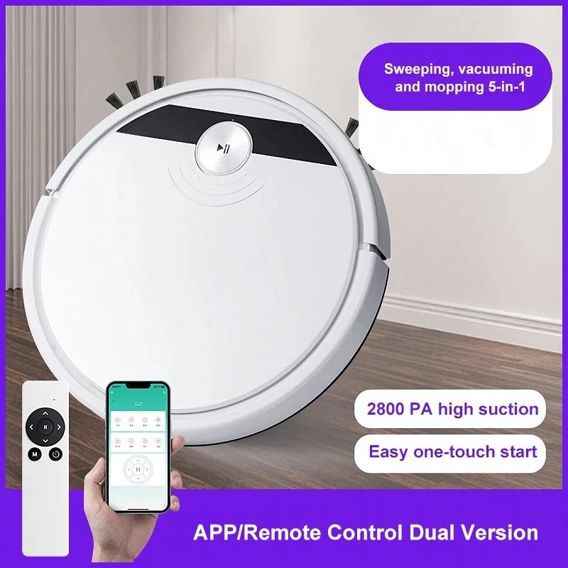 NOWY 2800PA 3-w-1 RS800 z pilo – Vacuum Cleaner Smart Home recenzja i cena